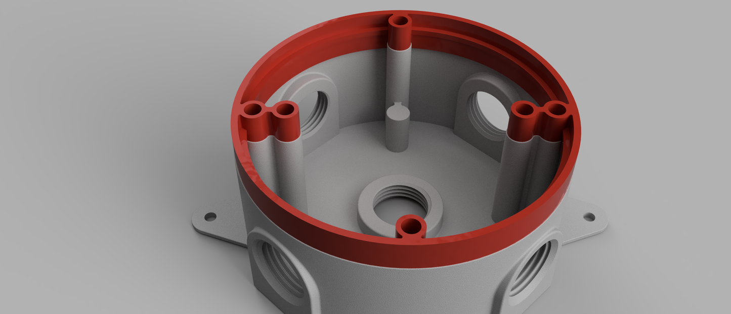 Electrical Box Extender - Deluxe Round