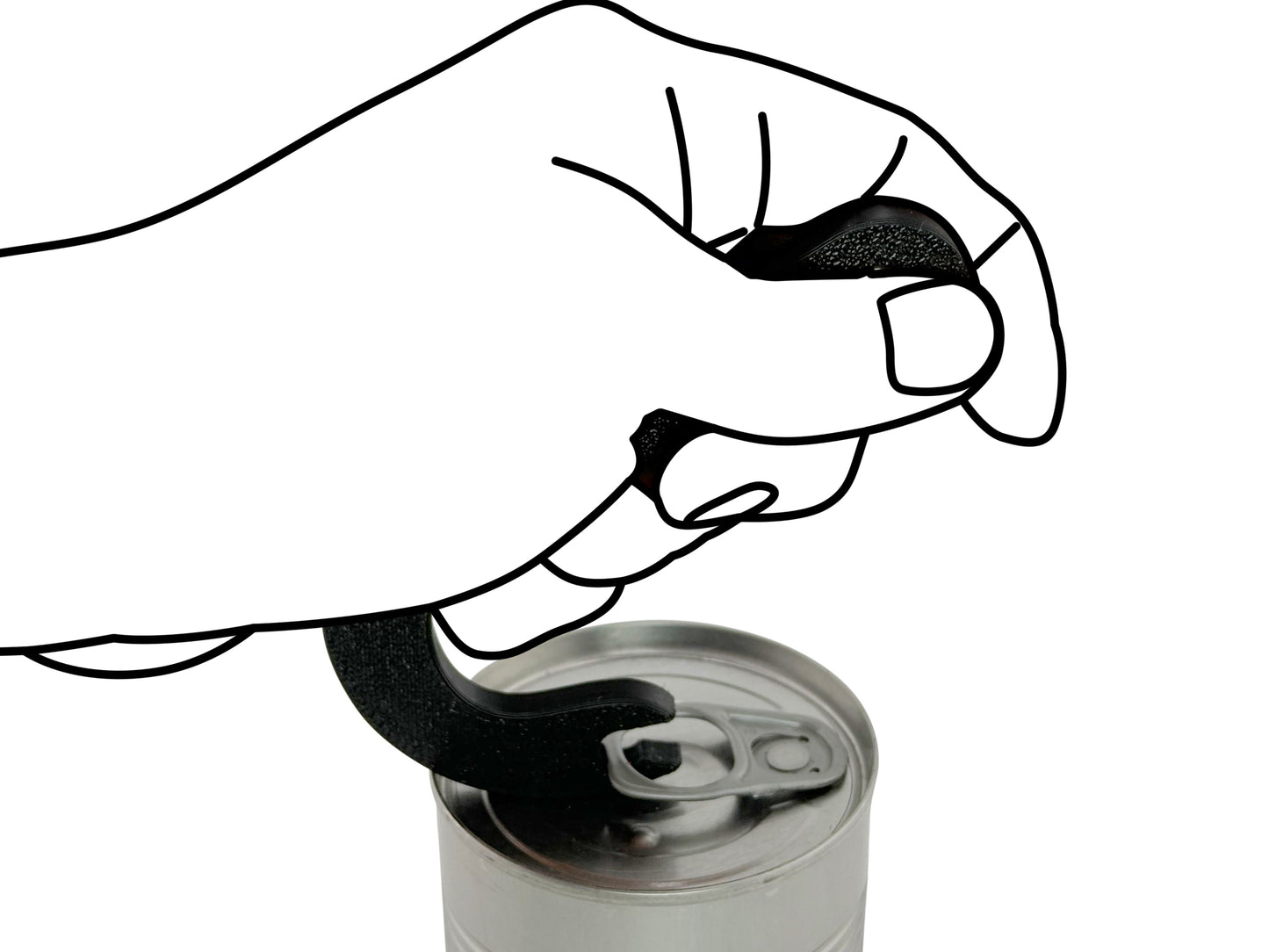 Personal Can Opener | Can Ring Tab Puller [2 Pack]